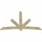Ekena Millwork Alberta Rough Sawn Timber Gable Bracket, Douglas Fir, 84"W x 56"H x 2"D x 6"F, 16/12 Pitch GBW084X56X0206ALB00RDF - alternate 2